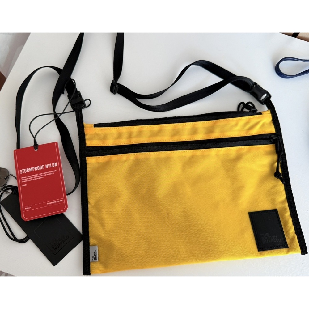 THE BROWN BUFFALO Nylon Shoulder Bag Packersling STORMPROOF TBB Sample Bag